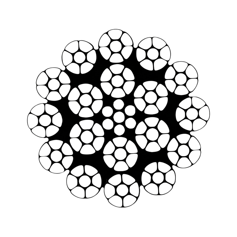 طناب فولادی 18×7 و 18×19 کلاس ISO 2408 – طناب غیر چرخشی